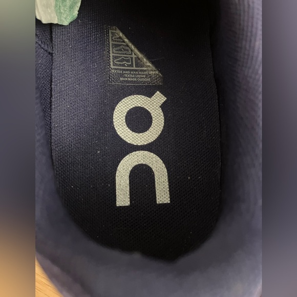 On Cloud Running Walking Comfortable Shoes Blue Purple Sneakers NEW - Picture 5 of 10